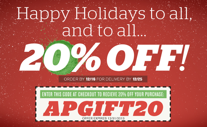 20% off merch store